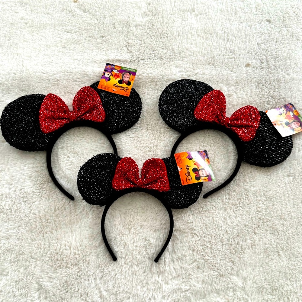 Minnie Mouse Headbands (set of 3)